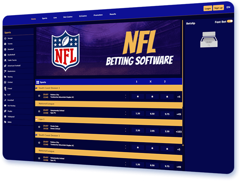 NFL Bookie Software